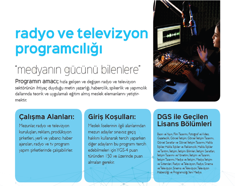 İstanbul Kavram Meslek Yüksekokulu Radyo ve Televizyon Programcılığı