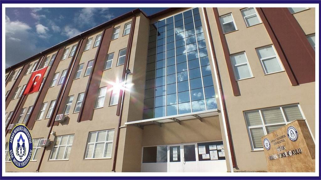 Adnan Menderes Üniversitesi Köşk Meslek Yüksekokulu