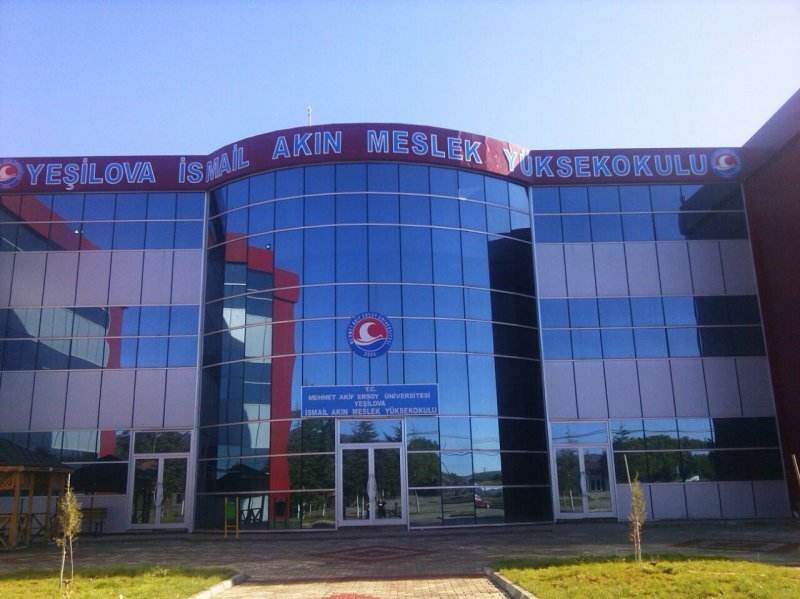 Mehmet Akif Ersoy Üniversitesi Yeşilova İsmail Akın Meslek Yüksekokulu
